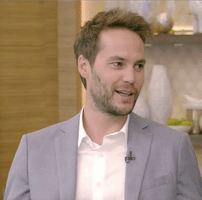 taylor kitsch GIF by Live Kelly and Ryan