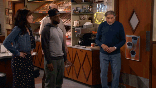 Eavesdropping Superior Donuts GIF by CBS - Find & Share on GIPHY