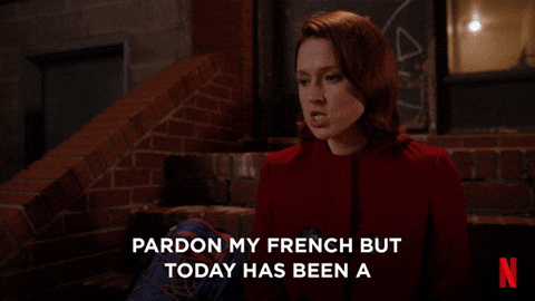 Kimmy Schmidt Cursing GIF by Unbreakable Kimmy Schmidt - Find & Share on GIPHY