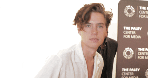 Waving Cole Sprouse GIF by The Paley Center for Media - Find & Share on GIPHY