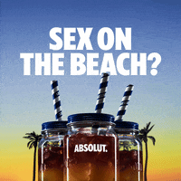 sex on the beach let's grab a drink GIF by Absolut Vodka