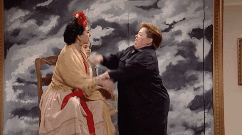 Giphy - Melissa Mccarthy Fight GIF by Saturday Night Live
