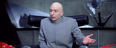 Image result for dr evil fail gif