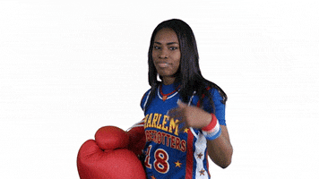 Fight Boxing GIF by Harlem Globetrotters