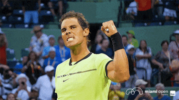 Rafael Nadal Yes GIF by Miami Open