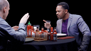 Mike Epps Hot Ones GIF by First We Feast: Hot Ones