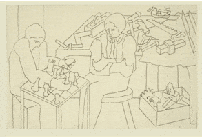 Chess Printmaking GIF by Tacoma Art Museum