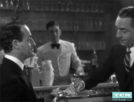 william powell drinking GIF by Turner Classic Movies