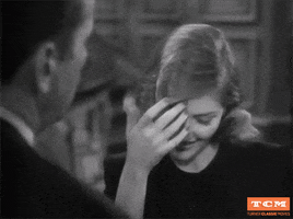 Humphrey Bogart Flirting GIF by Turner Classic Movies