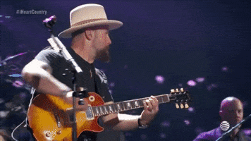 zac brown band guitar GIF by iHeartRadio