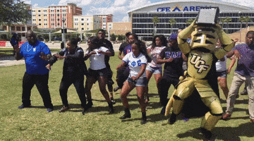 dance challenge GIF by UCF Knights