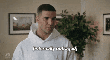 Drake Screaming Internally GIF by Saturday Night Live
