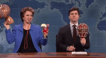 Celebrate Maya Rudolph GIF by Saturday Night Live