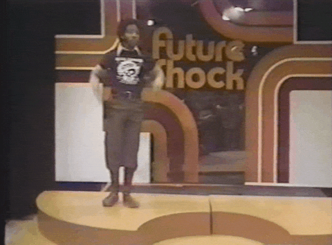  dancing 70s funky dance moves black history month GIF