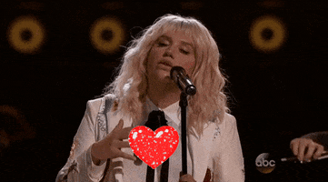 te amo heart GIF by Billboard Music Awards