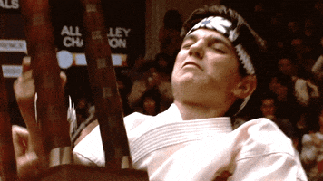 ralph macchio yes GIF by Hollywood Suite