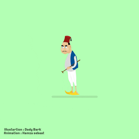 hamzasebaat old man selfie GIF