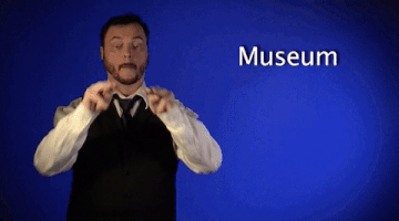 sign language museum GIF by Sign with Robert