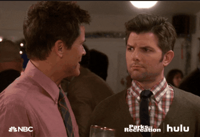 parks and recreation look at camera GIF by HULU