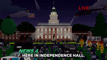 town hall exterior shot GIF by South Park 