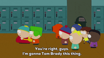 eric cartman patriots GIF by South Park 