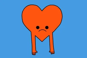 sad broken heart GIF by GIPHY Studios Originals