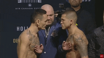 Weigh In Face Off GIF by UFC