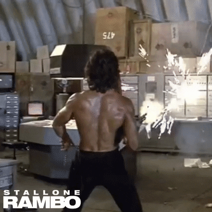 Geko5395 shooting rambo GIF