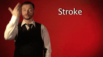 Sign Language Stroke GIF by Sign with Robert