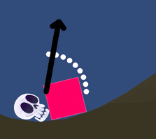 Skull Arrow GIF by Pasquale D'Silva