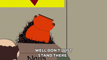 kenny mccormick box GIF by South Park 