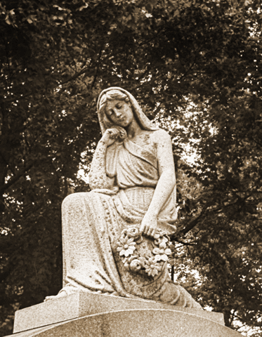 chuckthewriter saint grave tombstone monument GIF