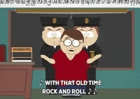 Police Sing GIF by South Park 