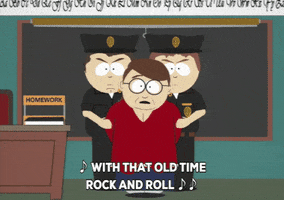 police sing GIF by South Park 