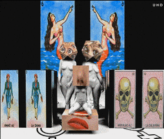 the mermaid animation GIF by Uwe Heine Debrodt