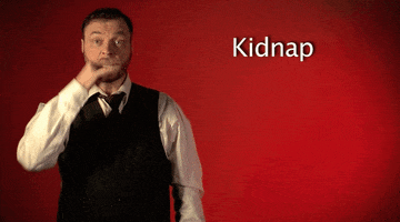 sign language kidnap GIF by Sign with Robert
