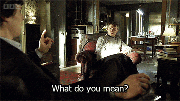 what do you mean martin freeman GIF by BBC