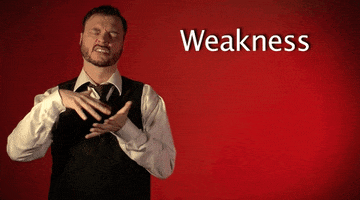 sign language weakness GIF by Sign with Robert