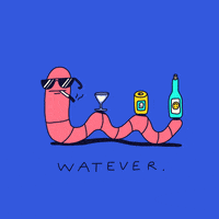 Worm Whatever GIF by Michelle Porucznik