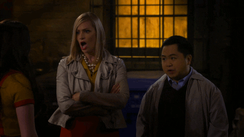 Shocked 2 Broke Girls GIF by CBS - Find & Share on GIPHY