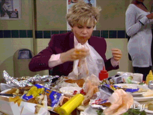 Night Court Eating GIF by Laff - Find & Share on GIPHY