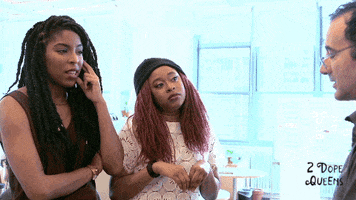 Confused Jessica Williams GIF by 2 Dope Queens Podcast
