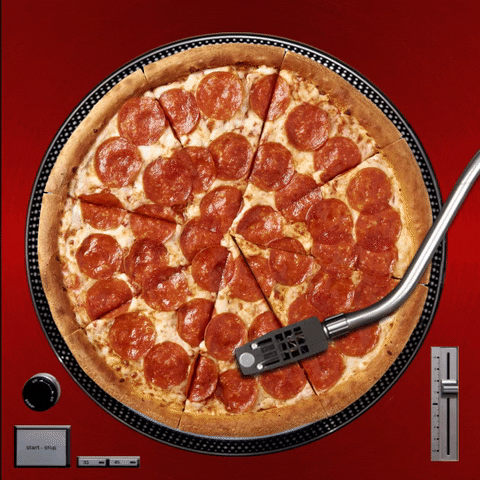 Hungry Record Player GIF by Papa John’s