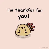 im thankful for you GIF by Chibird