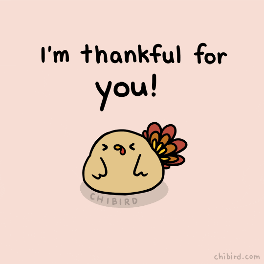 Im Thankful For You GIF by Chibird