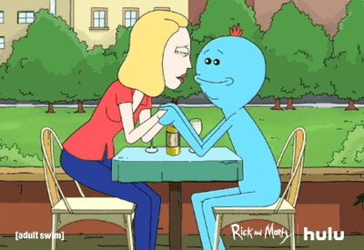 Rick And Morty Kiss GIF by HULU - Find & Share on GIPHY