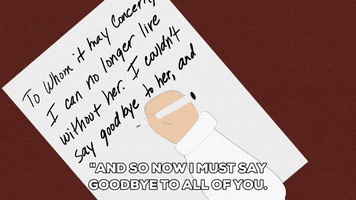 message letter GIF by South Park 