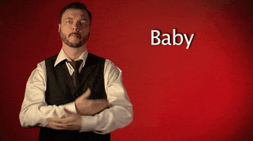 sign language baby GIF by Sign with Robert