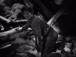 raineydawn ice werewolf wolfman wolf man GIF