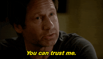 you can trust me episode 1 GIF by The X-Files